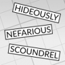 Hideously Nefarious Scoundrel Trophy