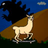 Llama Hawk Pro Skater Trophy