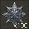 Silver x100 Trophy