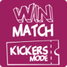 Won Kickers mode match Trophy