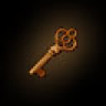 THE KEY OF THE LIBRARY Trophy