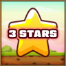 3 stars earned Trophy