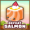 Salmon defeated Trophy
