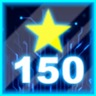Collected 150 stars Trophy