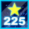 Collected 225 stars Trophy
