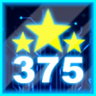 Collected 375 stars Trophy