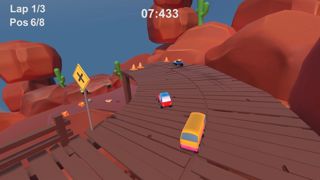 Mini Car Racing 2 Screenshot 1