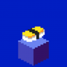 1 Coin Clear Trophy
