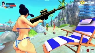 Bikini Beach: Anime Girls Assault Screenshot 2