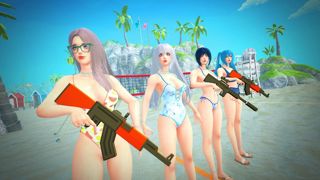 Bikini Beach: Anime Girls Assault Screenshot 8