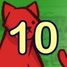 Found 10 Cats Trophy