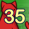 Found 35 Cats Trophy
