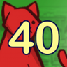 Found 40 Cats Trophy