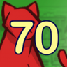 Found 70 Cats Trophy