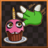 Cupcake Keep Away Trophy