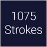 1075 Strokes Trophy