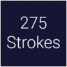 275 Strokes Trophy