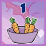 1 carrot Trophy