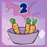 2 carrots Trophy