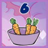 6 carrots Trophy