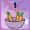 1 carrot Trophy