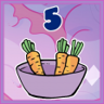 5 carrots Trophy