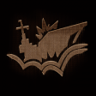 The fall of a Titan Trophy