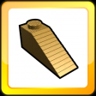 Legendary 1x3 Slope Brick Trophy