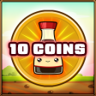 10 coins collected Trophy