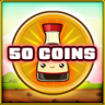 50 coins collected Trophy