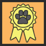 Cat Training Complete! Trophy