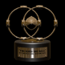 Two Rings One Ball Trophy