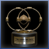Two Rings One Ball Trophy