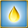 Droplet Gold Trophy