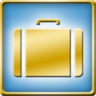 Suitcase Gold Trophy