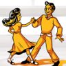 Dancin' the Day Away Trophy