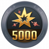 5000 Plane Kills Trophy