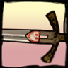 Jagged Sword In Action Trophy