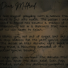 Clara's Letter Trophy
