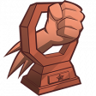 Vicious Beats Block Trophy
