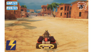 Crazy Chicken Kart 2 Screenshot 1