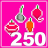 Glitter Bun Trophy