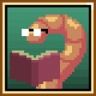 Book Worm Trophy