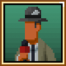 Brickman Super Fan Trophy