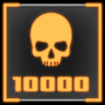 Kill 10000 Enemies Trophy