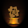 Mysterious Puzzle Piece Trophy