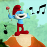 Conductor Smurf Trophy