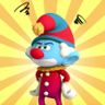 Costumed Smurf Trophy