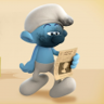Treasure Hunter Smurf Trophy