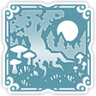Moths in Moonlight Trophy